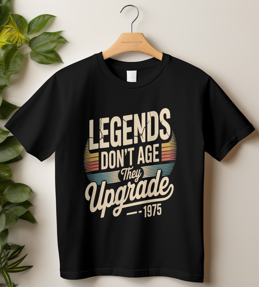 1975 Unisex Classic Crew T-Shirt (Legends Don't Age)