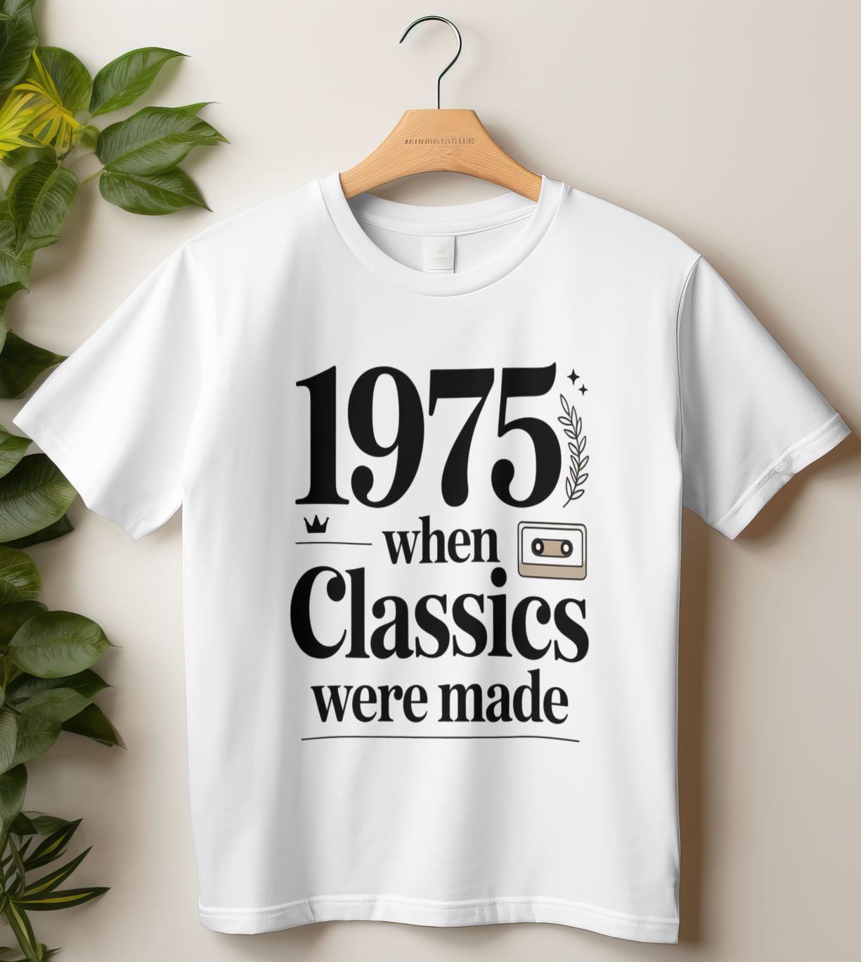 1975 Unisex Classic Crew T-Shirt (When Classics were made)