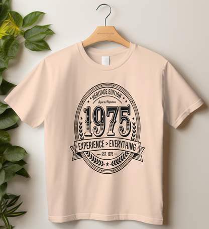 1975 Unisex Classic Crew T-Shirt (Experience > Everything Light)