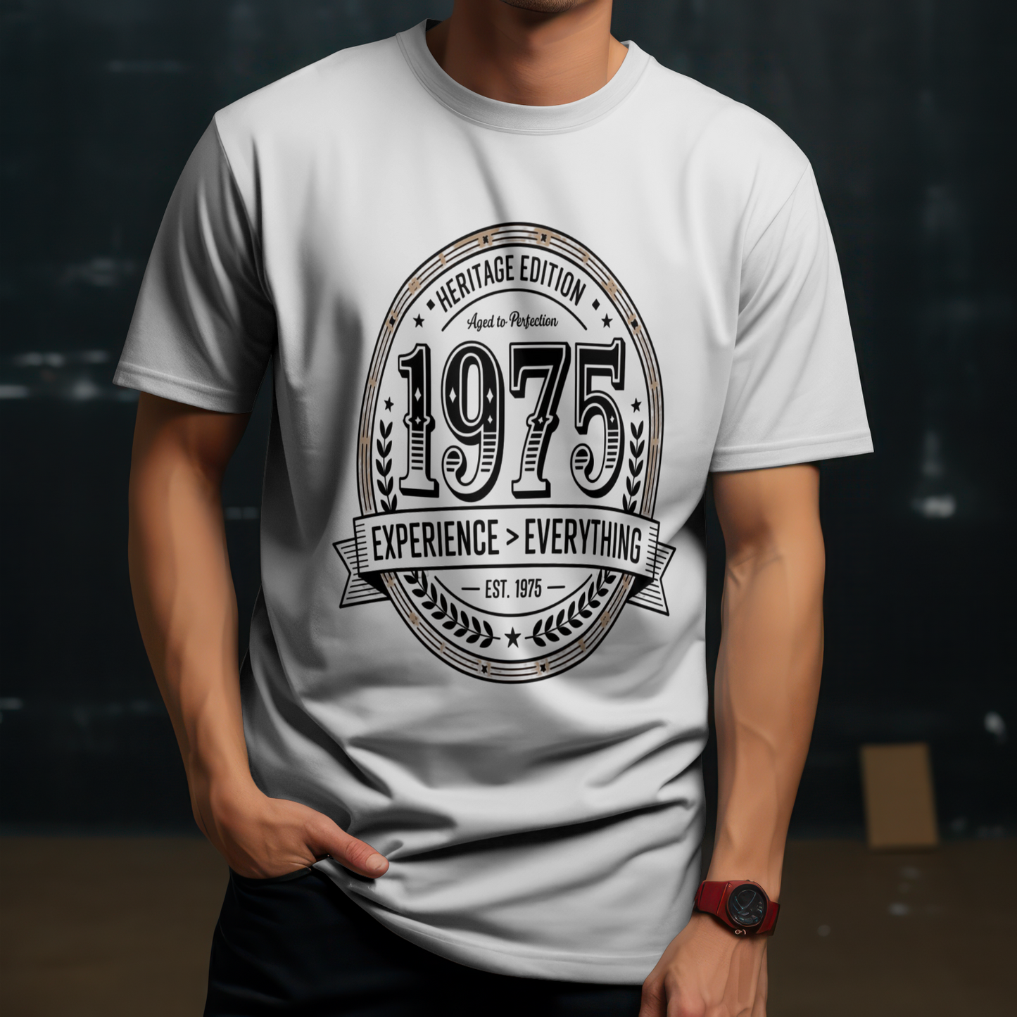 1975 Unisex Classic Crew T-Shirt (Experience > Everything Light)