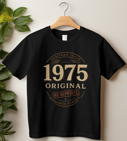 1975 Unisex Classic Crew T-Shirt (Original No Reprint)