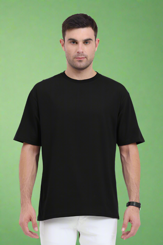 Oversized Men TShirt Black 