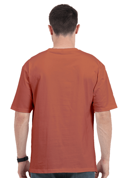 Oversized Classic T-Shirt Solid (Coral)