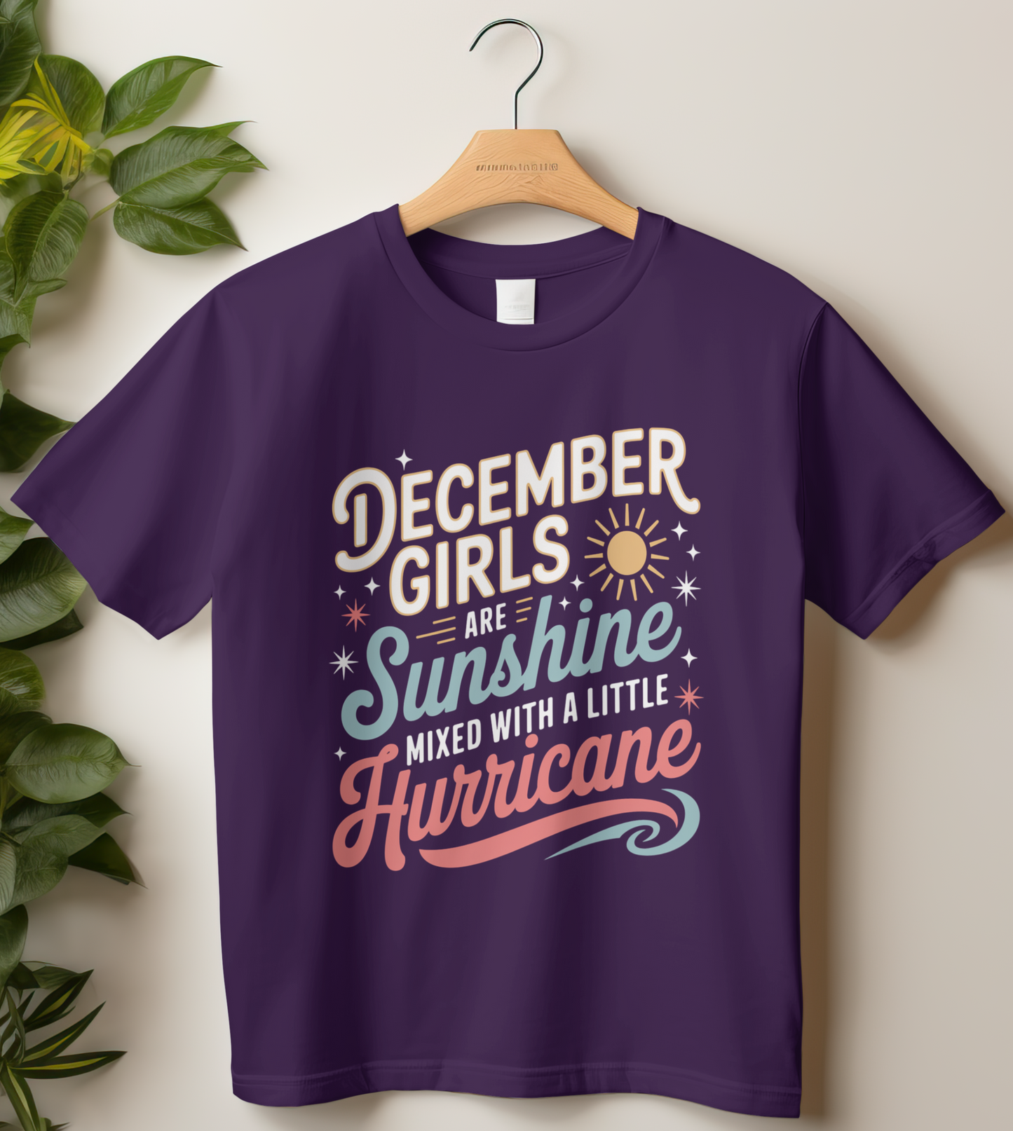 December Birthday Women's Classic T-Shirt (December Girls are Sunshine)