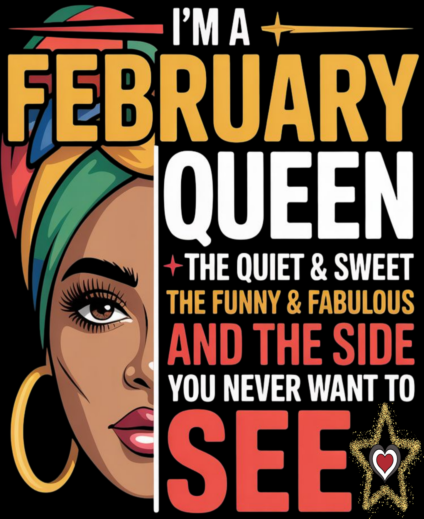 February Birthday Women's Classic T-Shirt (I'm A February Queen)