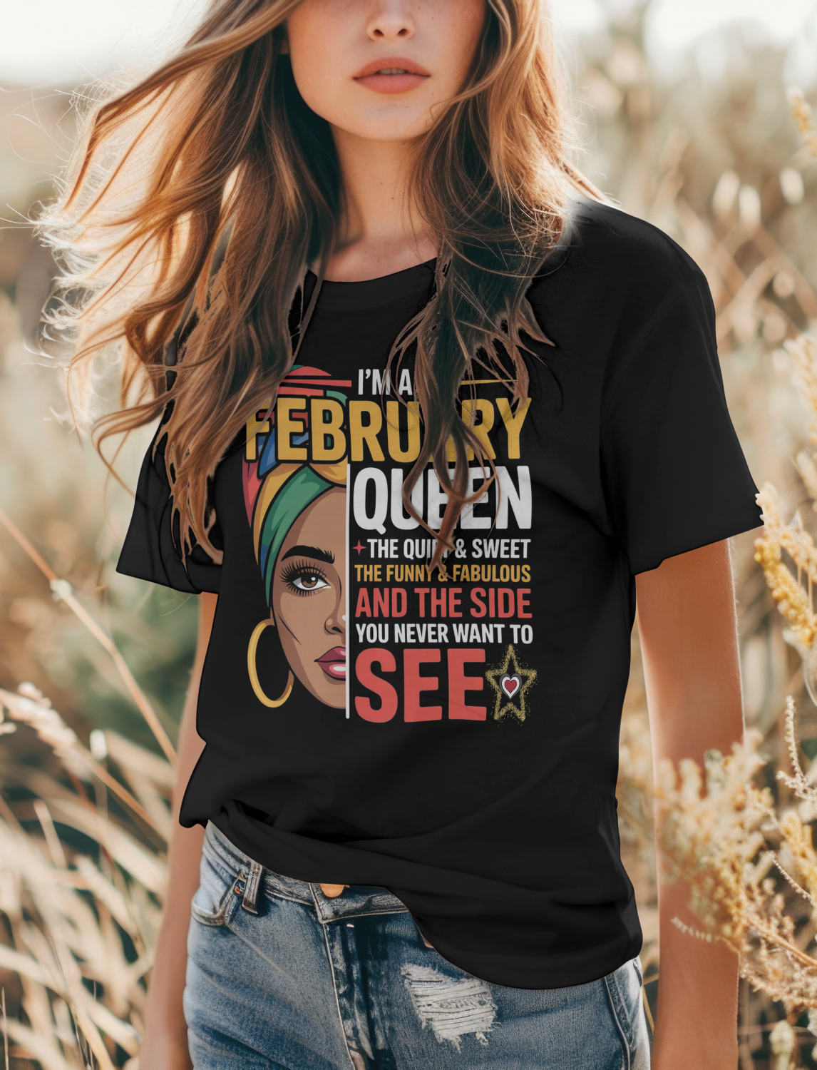 February Birthday Women's Classic T-Shirt (I'm A February Queen)