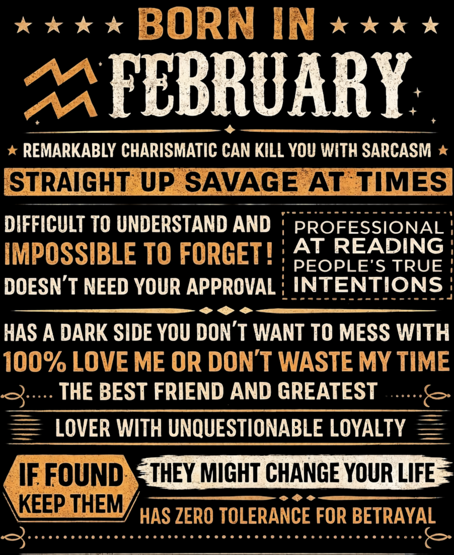 February Birthday women's Sweatshirt (Born in February)