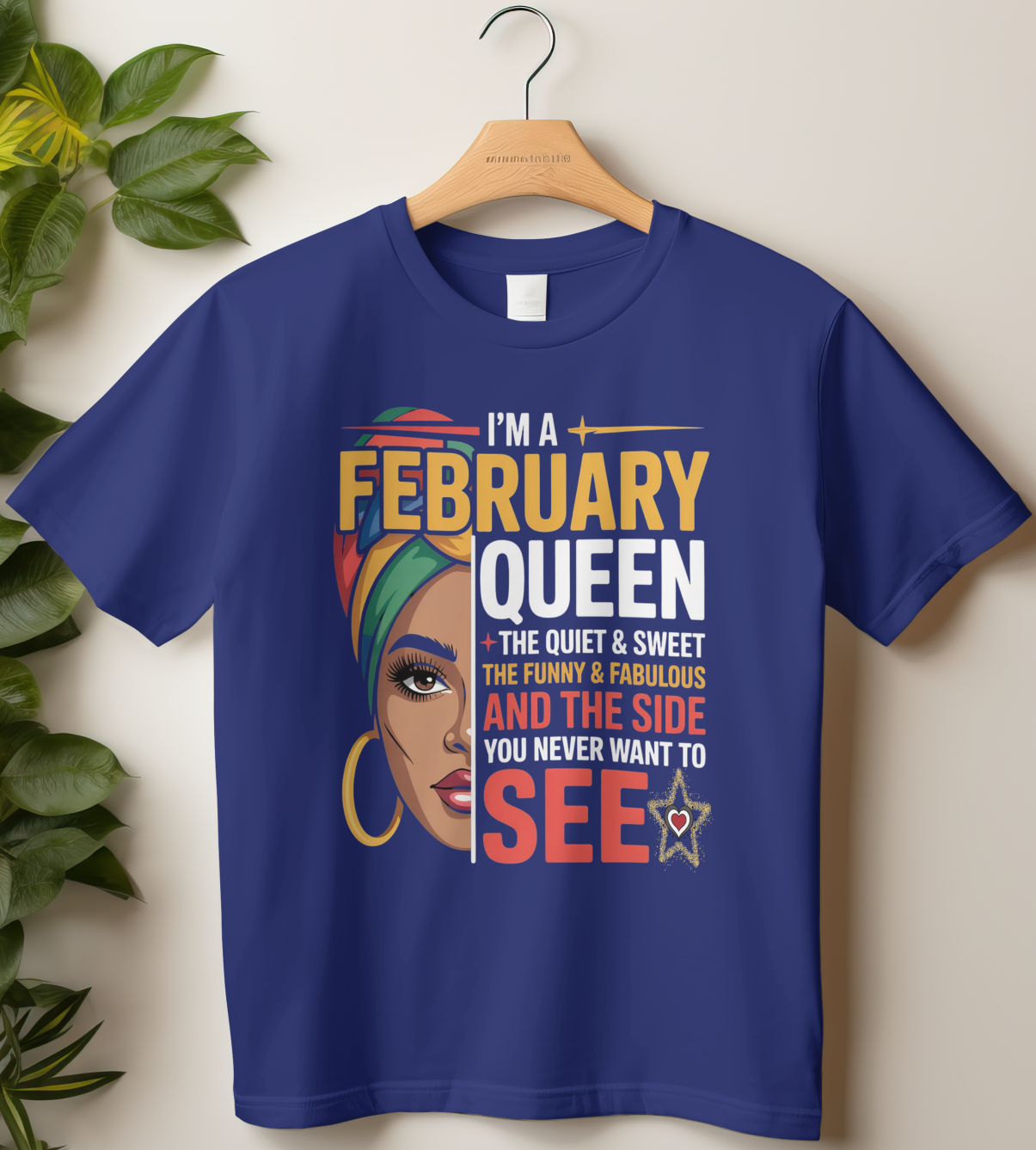 February Birthday Women's Classic T-Shirt (I'm A February Queen)