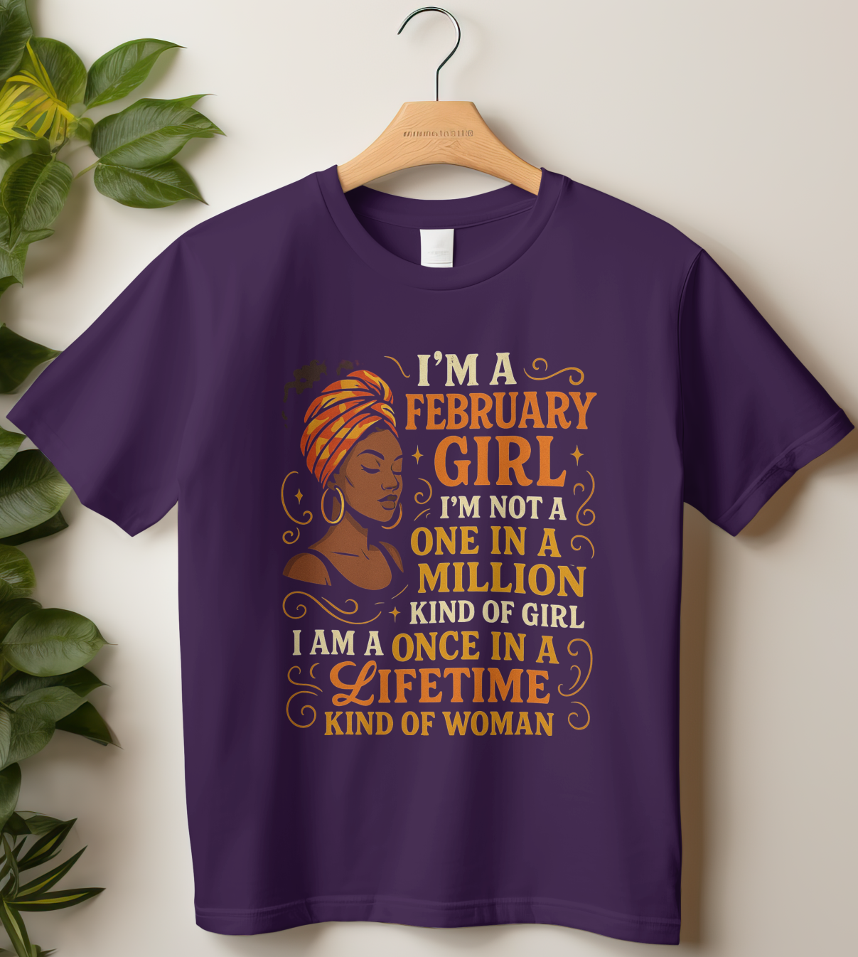 February Birthday Girl's Classic T-Shirt (I'm a February Girl)