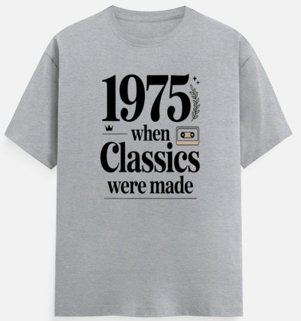 1975 Unisex Classic Crew T-Shirt (When Classics were made)