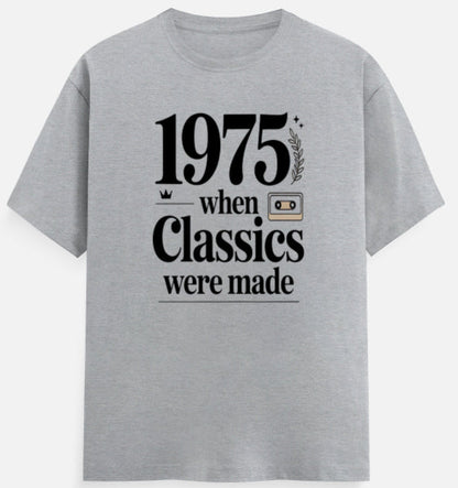 1975 Unisex Classic Crew T-Shirt (When Classics were made)