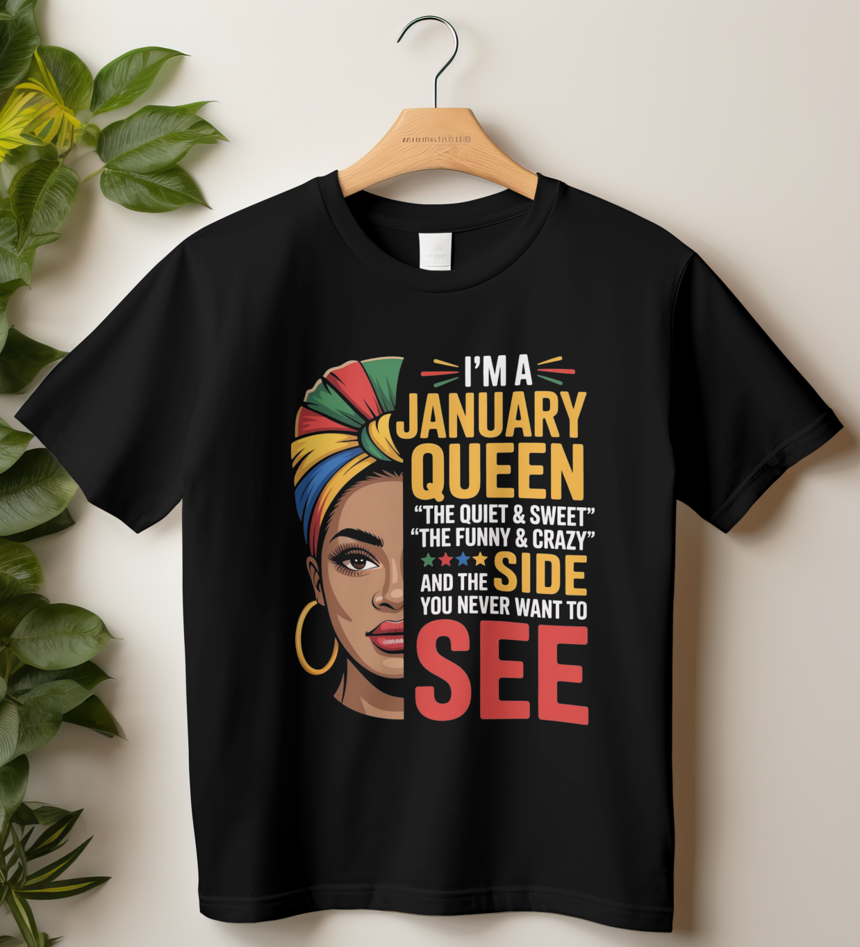 January Birthday Women's Classic T-Shirt (I'm A January Queen)