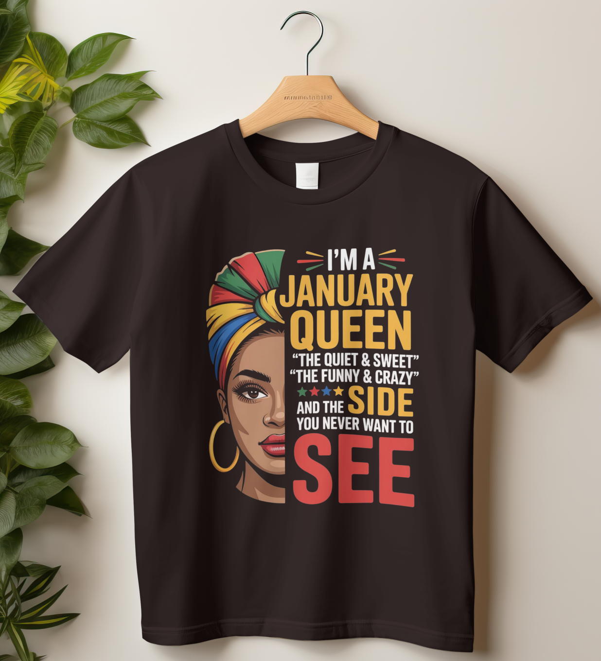 January Birthday Women's Classic T-Shirt (I'm A January Queen)
