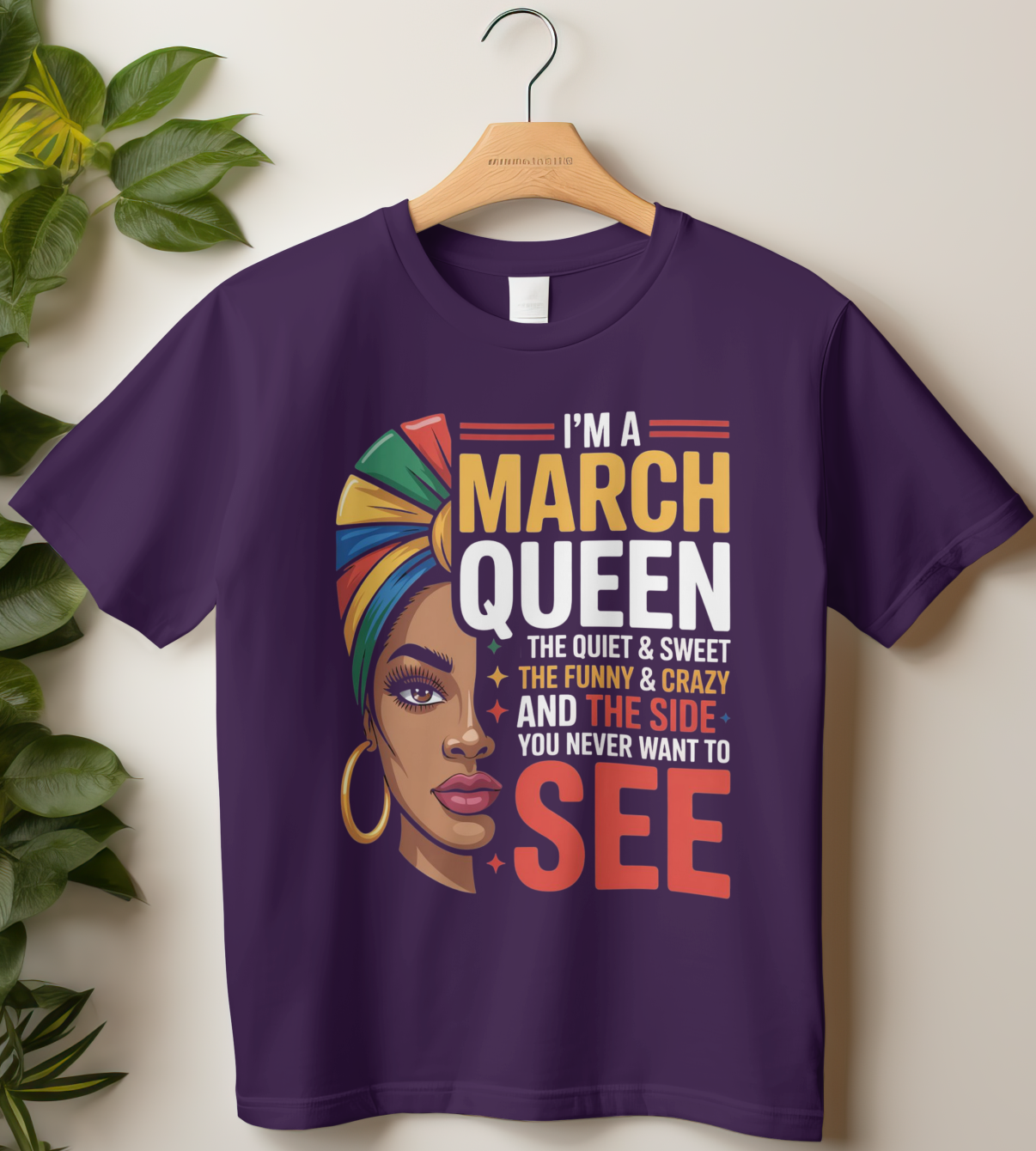 March Birthday Girl's Classic T-Shirt (I'm a March Queen)