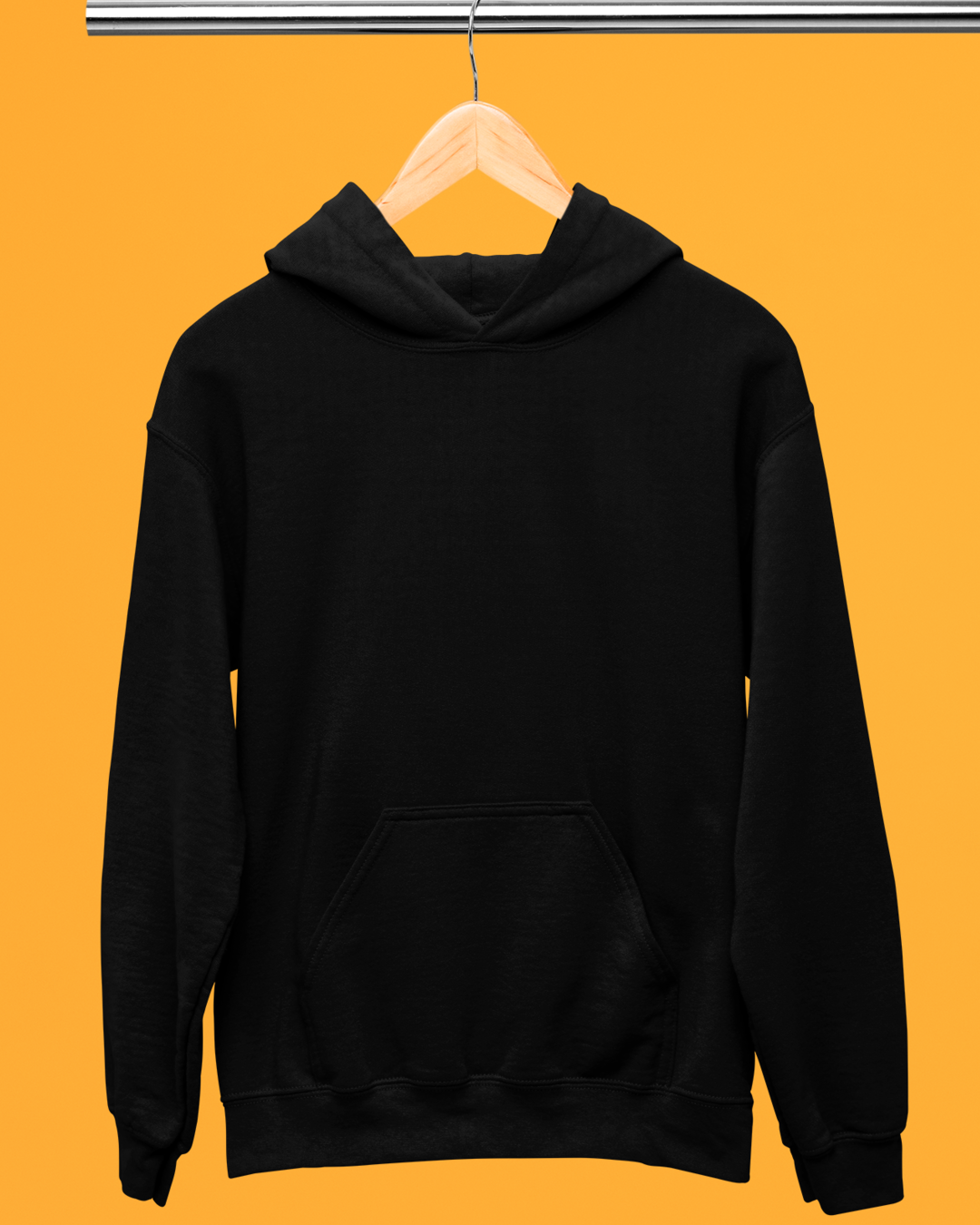 Unisex Full Sleeve Bikers Hoodie - Back Side Print (The Biker, The Pathfinder)