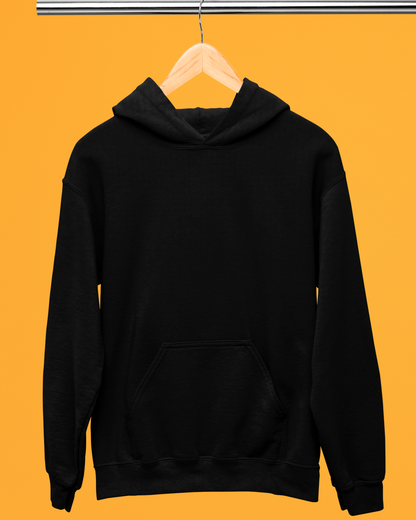 Unisex Full Sleeve Bikers Hoodie - Back Side Print (The Biker, The Pathfinder)