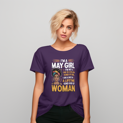 May Birthday Women's Classic T-Shirt (I'm a May Girl)
